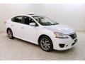 Aspen White 2013 Nissan Sentra SR