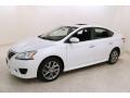 2013 Aspen White Nissan Sentra SR  photo #3
