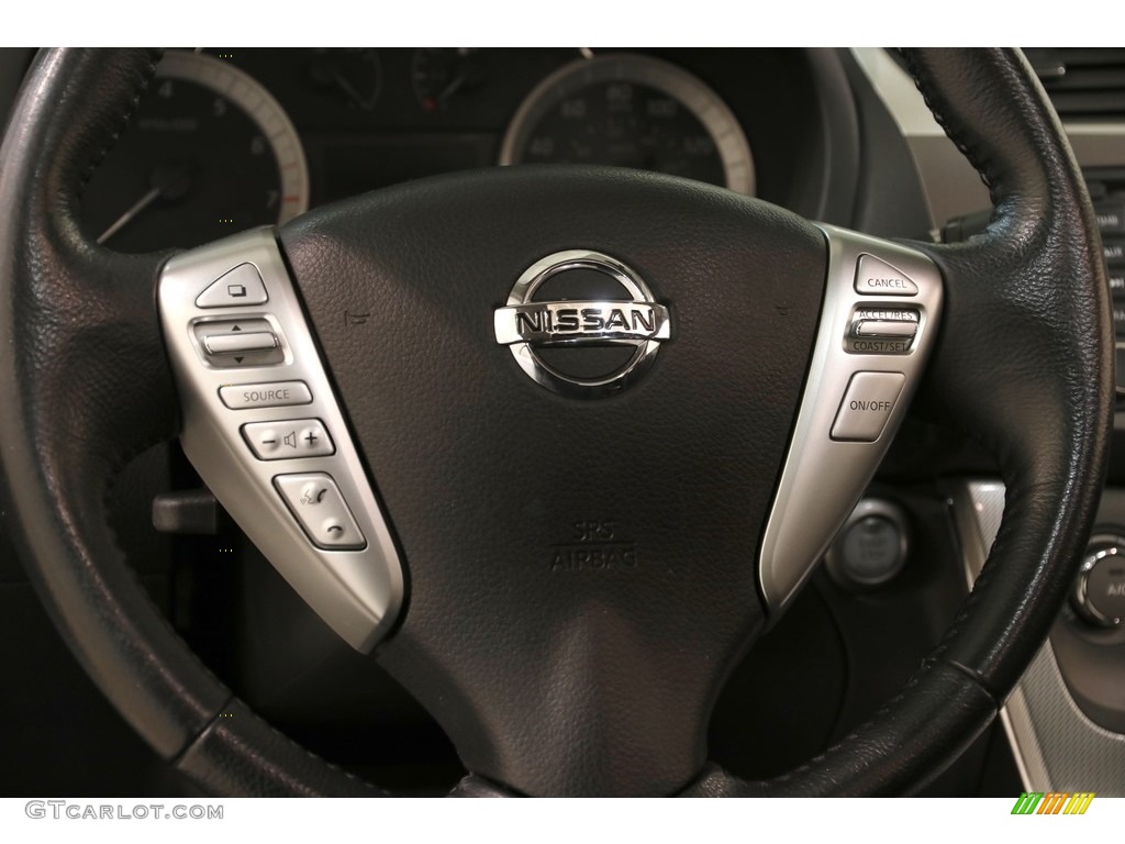 2013 Sentra SR - Aspen White / Charcoal photo #8
