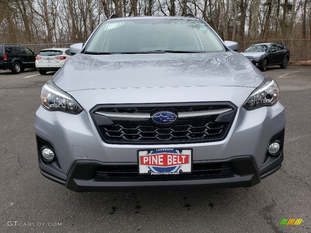 2019 Crosstrek 2.0i Premium - Ice Silver Metallic / Black photo #2