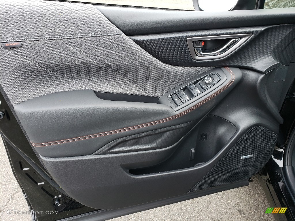 2019 Subaru Forester 2.5i Sport Gray Sport Door Panel Photo #132040683