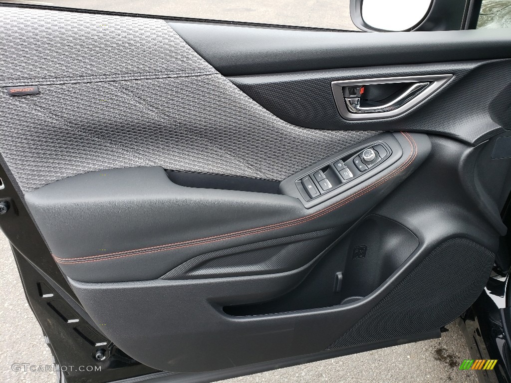 2019 Subaru Forester 2.5i Sport Gray Sport Door Panel Photo #132041796