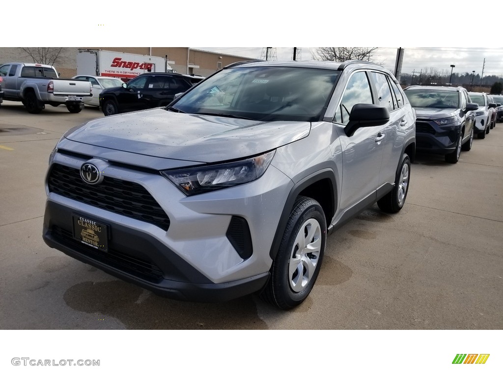 2019 RAV4 LE AWD - Silver Sky Metallic / Black photo #1