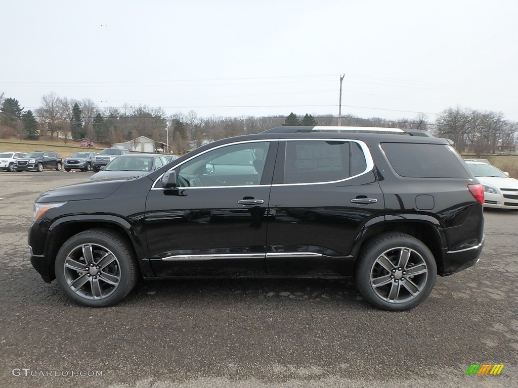 Ebony Twilight Metallic 2019 GMC Acadia Denali AWD Exterior Photo #132042699