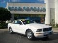 Performance White - Mustang V6 Deluxe Convertible Photo No. 1