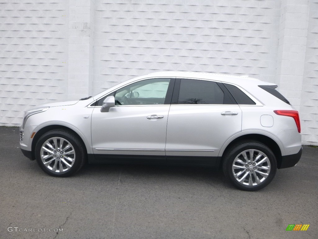 Radiant Silver Metallic 2019 Cadillac XT5 Premium Luxury AWD Exterior Photo #132042819