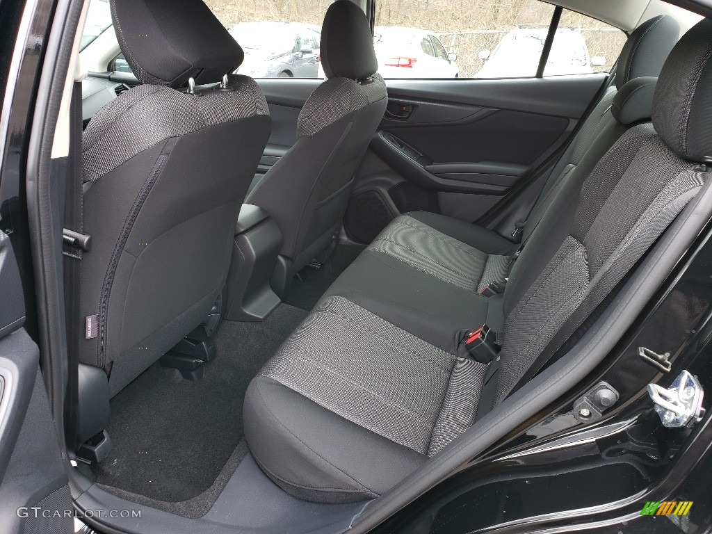 Black Interior 2019 Subaru Impreza 2.0i 4-Door Photo #132043137
