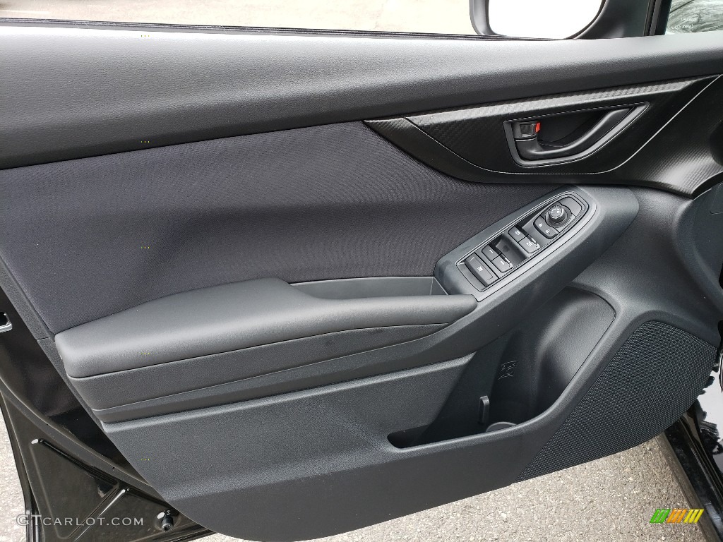 2019 Subaru Impreza 2.0i 4-Door Black Door Panel Photo #132043164