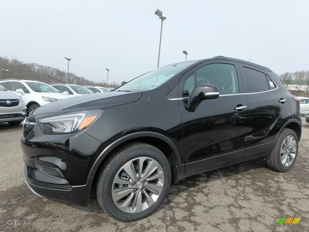 Ebony Twilight Metallic 2019 Buick Encore Preferred AWD Exterior Photo #132043686