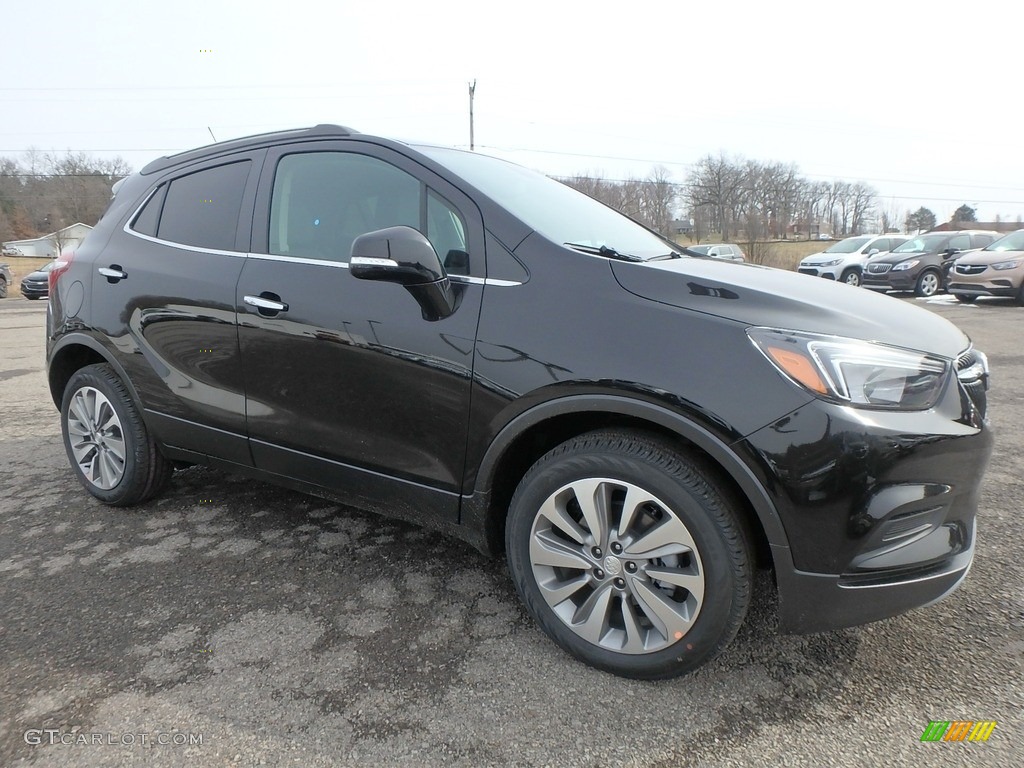 Ebony Twilight Metallic 2019 Buick Encore Preferred AWD Exterior Photo #132043761