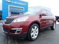 Siren Red Tintcoat - Traverse LT AWD Photo No. 2
