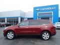 Siren Red Tintcoat - Traverse LT AWD Photo No. 3