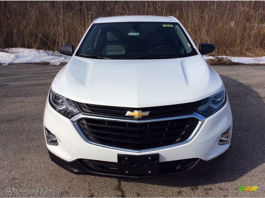 2019 Equinox LS - Summit White / Medium Ash Gray photo #2