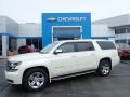 2015 White Diamond Tricoat Chevrolet Suburban LTZ 4WD #132038687