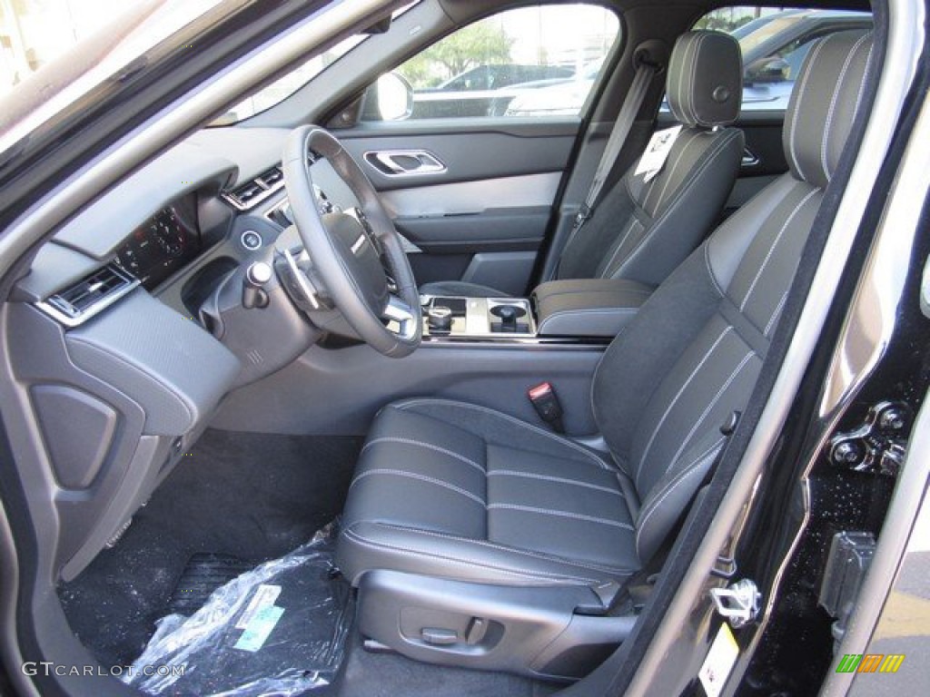 2019 Range Rover Velar R-Dynamic SE - Santorini Black Metallic / Ebony photo #3