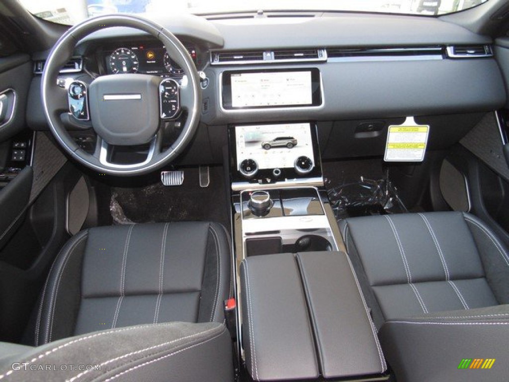 2019 Range Rover Velar R-Dynamic SE - Santorini Black Metallic / Ebony photo #4