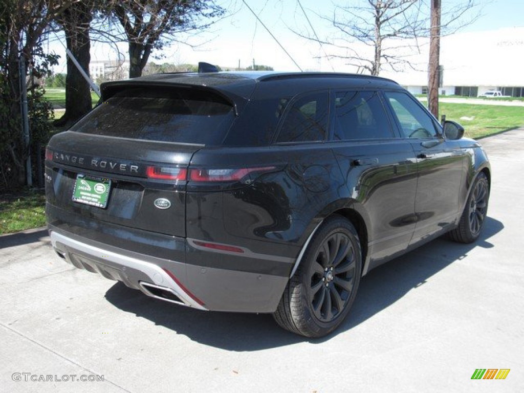 2019 Range Rover Velar R-Dynamic SE - Santorini Black Metallic / Ebony photo #7