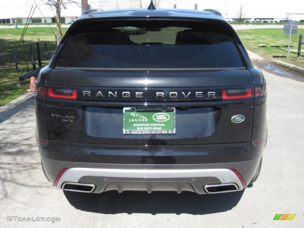 2019 Range Rover Velar R-Dynamic SE - Santorini Black Metallic / Ebony photo #8