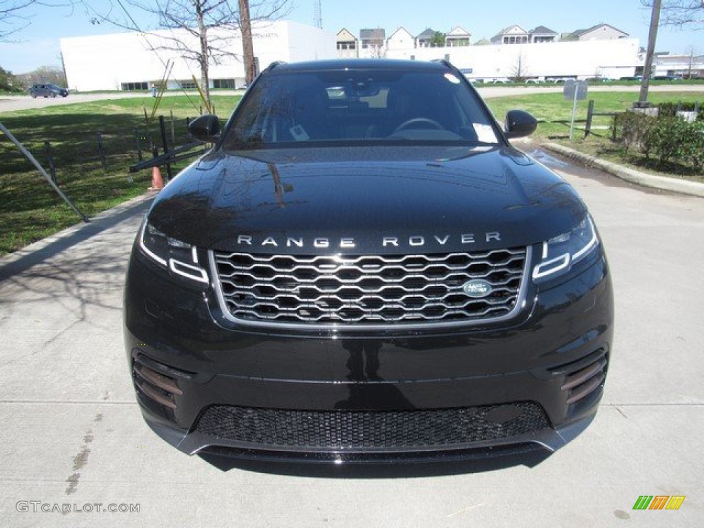 2019 Range Rover Velar R-Dynamic SE - Santorini Black Metallic / Ebony photo #9