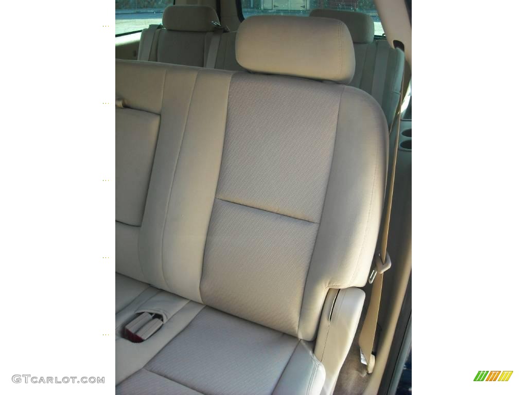 2009 Suburban LT - Dark Blue Metallic / Light Cashmere/Dark Cashmere photo #15