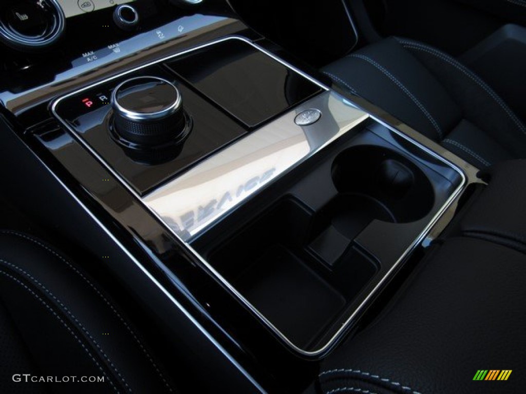 2019 Range Rover Velar R-Dynamic SE - Santorini Black Metallic / Ebony photo #35