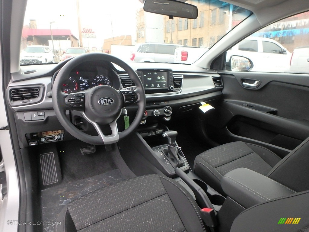 Black Interior 2019 Kia Rio S 5 Door Photo #132049141