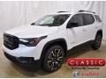 2019 White Frost Tricoat GMC Acadia SLT AWD  photo #1