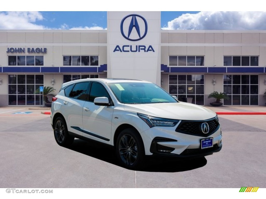 White Diamond Pearl Acura RDX