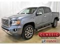 2019 Satin Steel Metallic GMC Canyon Denali Crew Cab 4WD  photo #1