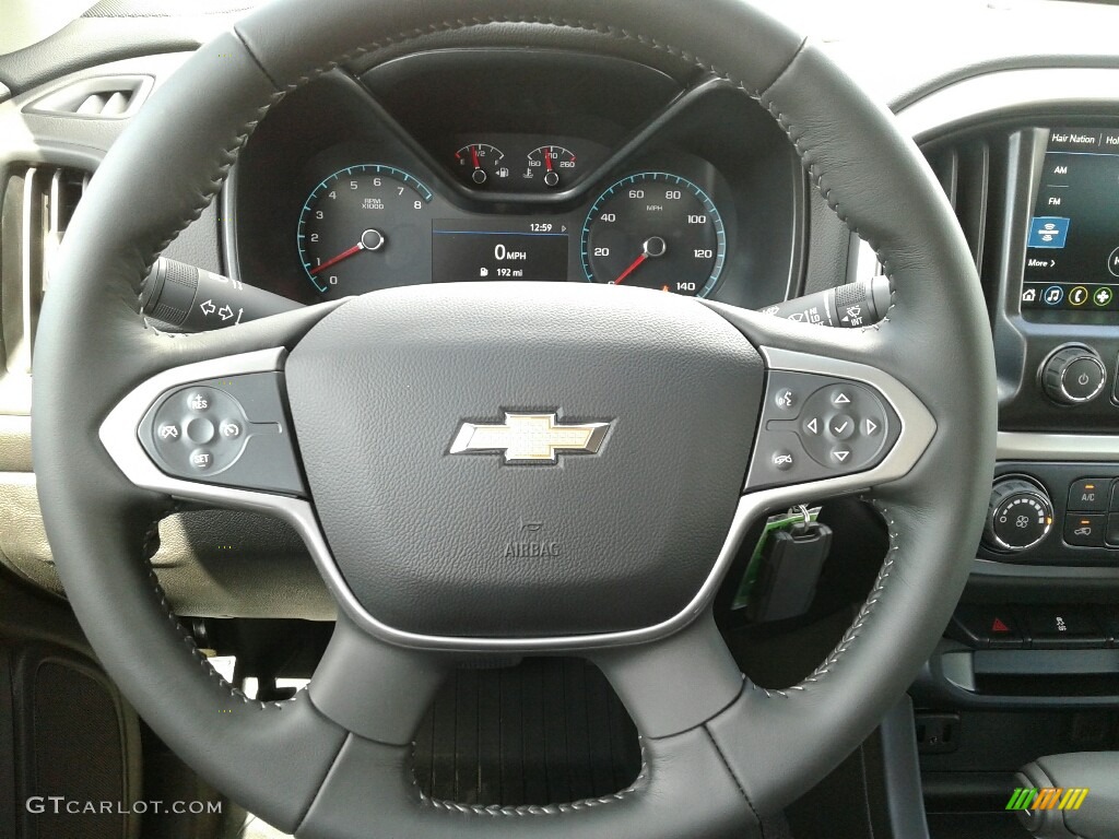 2019 Colorado LT Crew Cab - Satin Steel Metallic / Jet Black photo #14