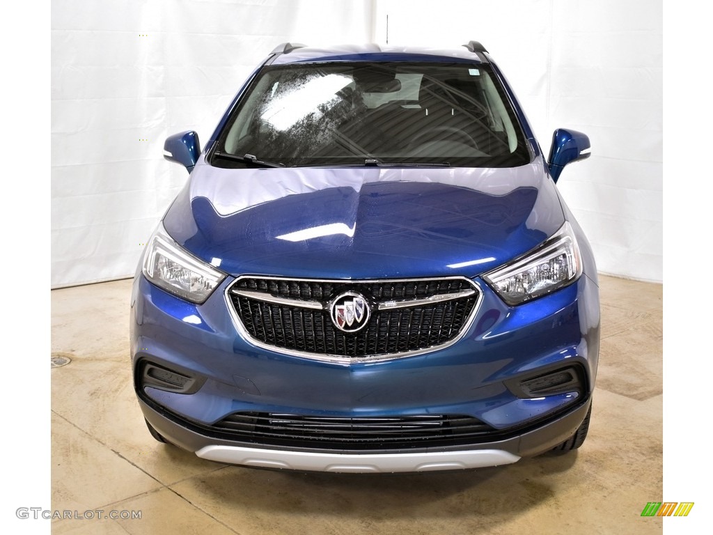 2019 Encore Preferred AWD - Deep Azure Metallic / Ebony photo #4