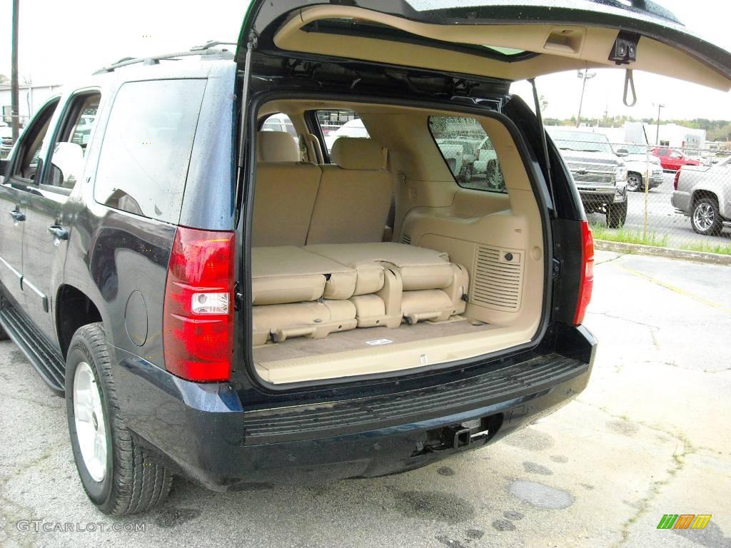 2009 Tahoe LT XFE - Dark Blue Metallic / Light Cashmere photo #18