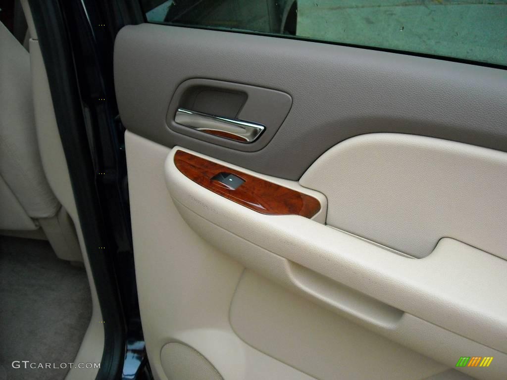 2009 Tahoe LT XFE - Dark Blue Metallic / Light Cashmere photo #20