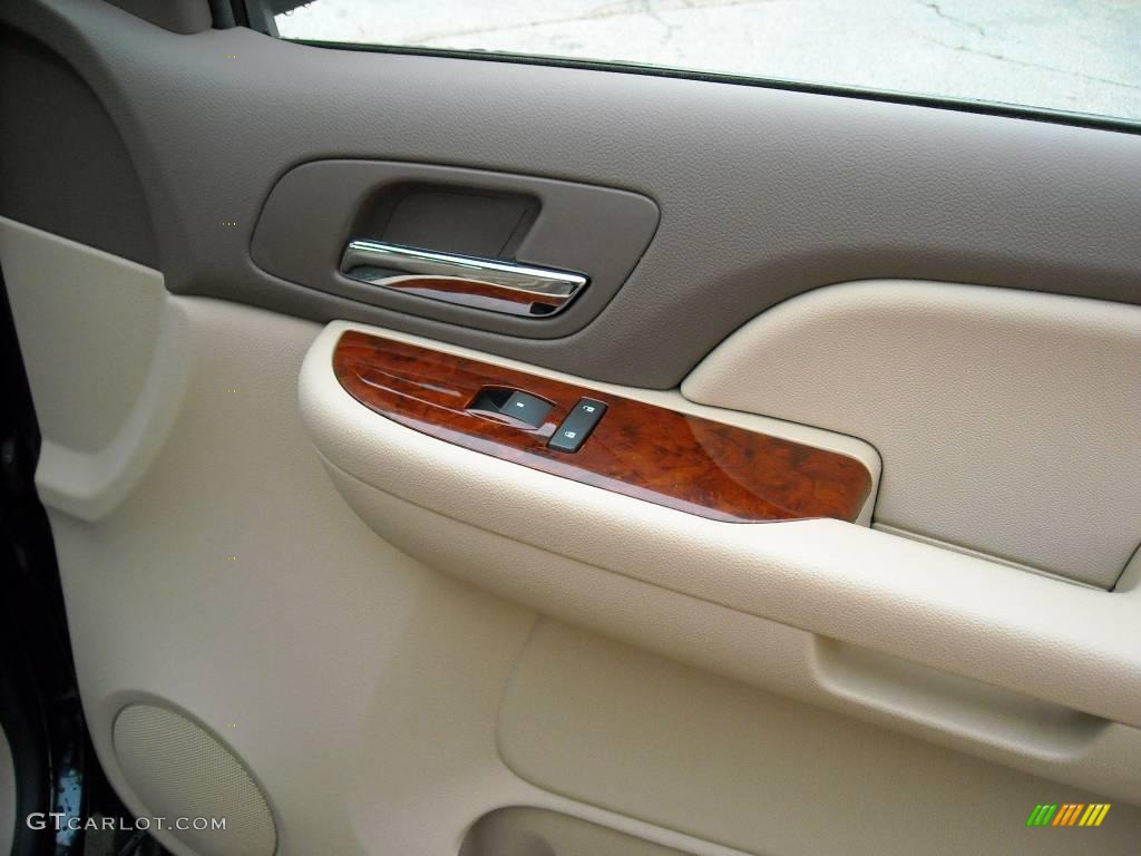2009 Tahoe LT XFE - Dark Blue Metallic / Light Cashmere photo #23