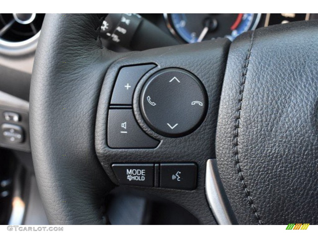 2019 Toyota Corolla SE Black Steering Wheel Photo #132053838