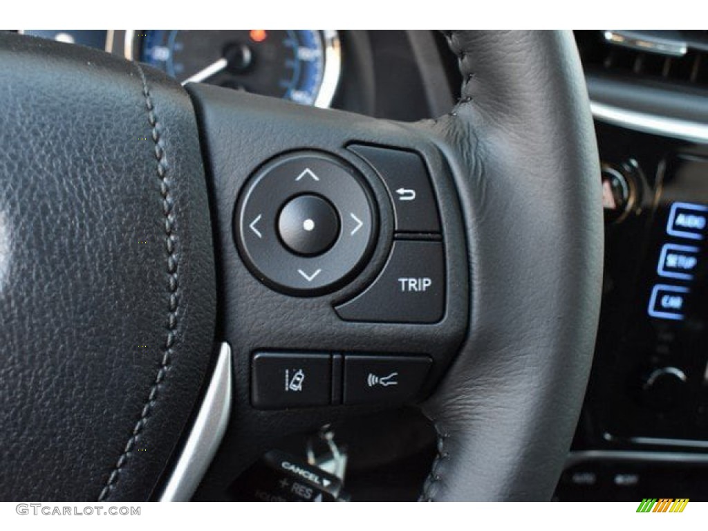 2019 Toyota Corolla SE Black Steering Wheel Photo #132053850
