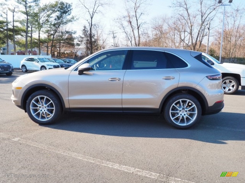 Palladium Metallic 2019 Porsche Cayenne Standard Cayenne Model Exterior Photo #132054078