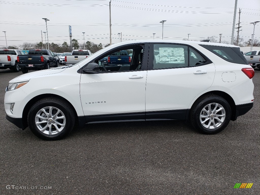 2019 Equinox LS - Summit White / Medium Ash Gray photo #3