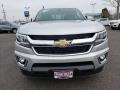 2019 Silver Ice Metallic Chevrolet Colorado LT Crew Cab 4x4  photo #2