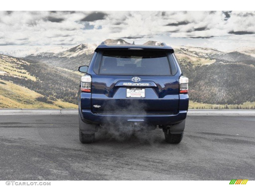 2019 4Runner SR5 Premium 4x4 - Nautical Blue Metallic / Black photo #4