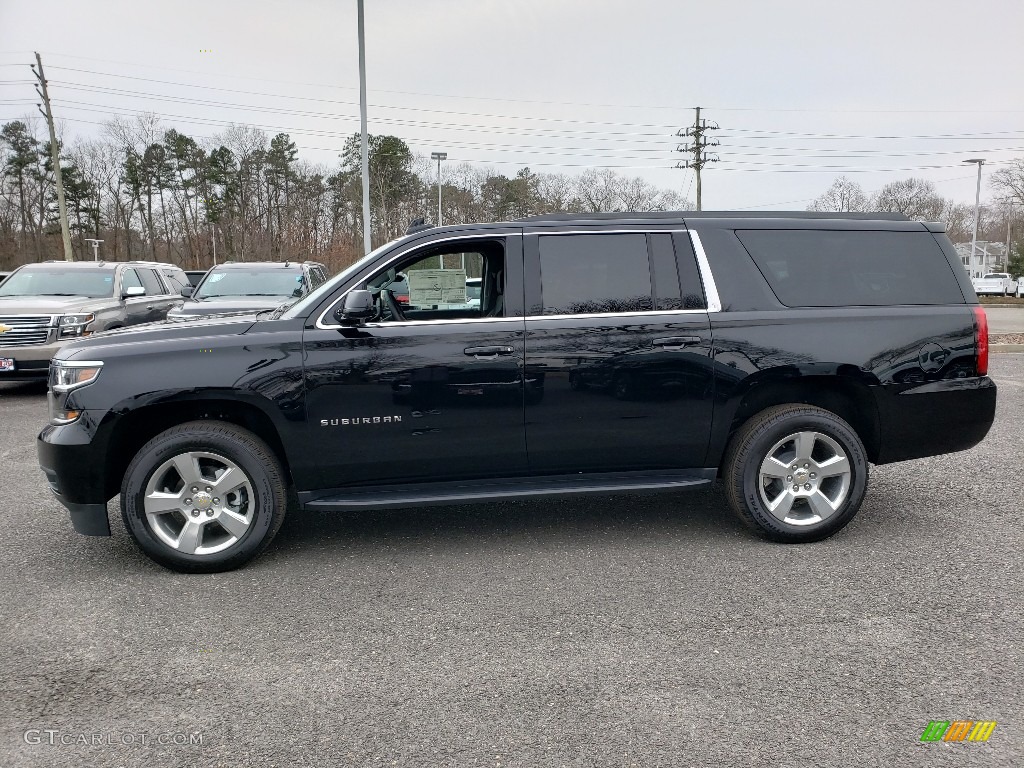 Black 2019 Chevrolet Suburban LS 4WD Exterior Photo #132055638