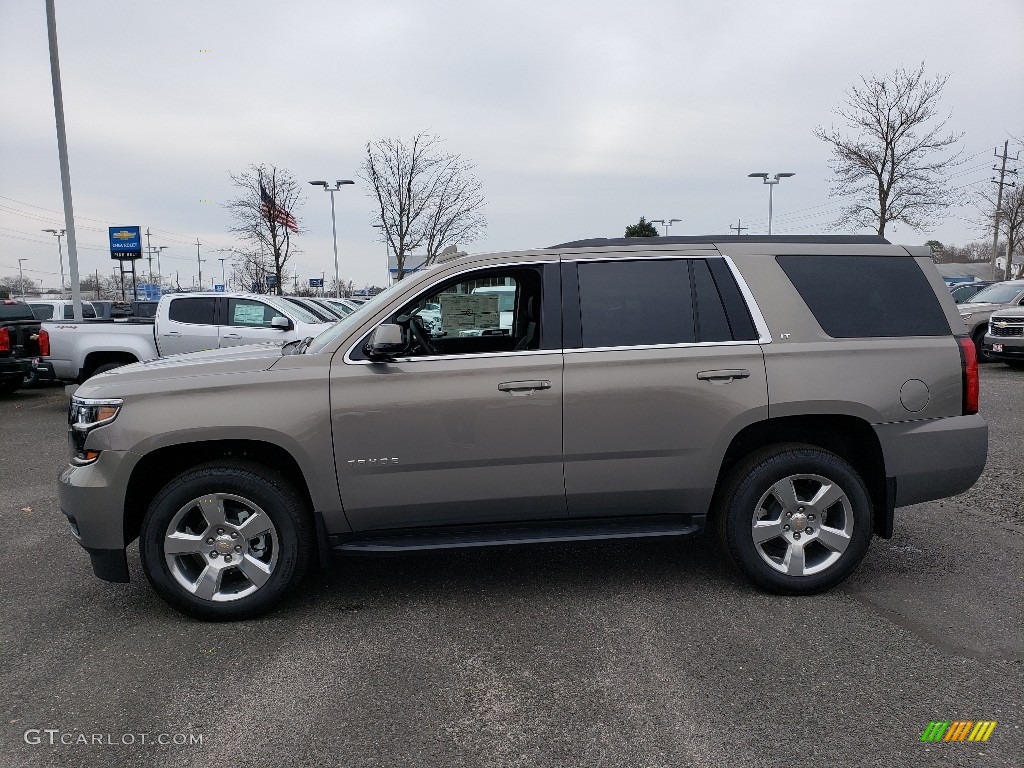 Pepperdust Metallic 2019 Chevrolet Tahoe LT 4WD Exterior Photo #132056343