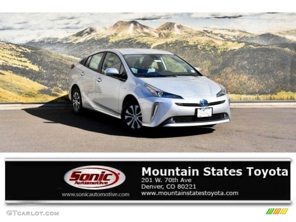 Classic Silver Metallic Toyota Prius