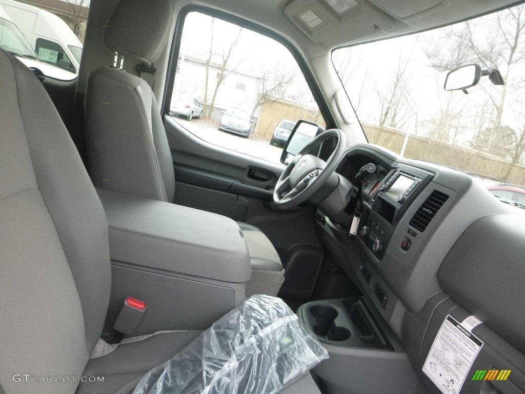 Gray Interior 2019 Nissan NV 3500 HD SV Passenger Photo #132057216