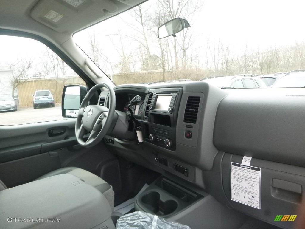 Gray Interior 2019 Nissan NV 3500 HD SV Passenger Photo #132057237