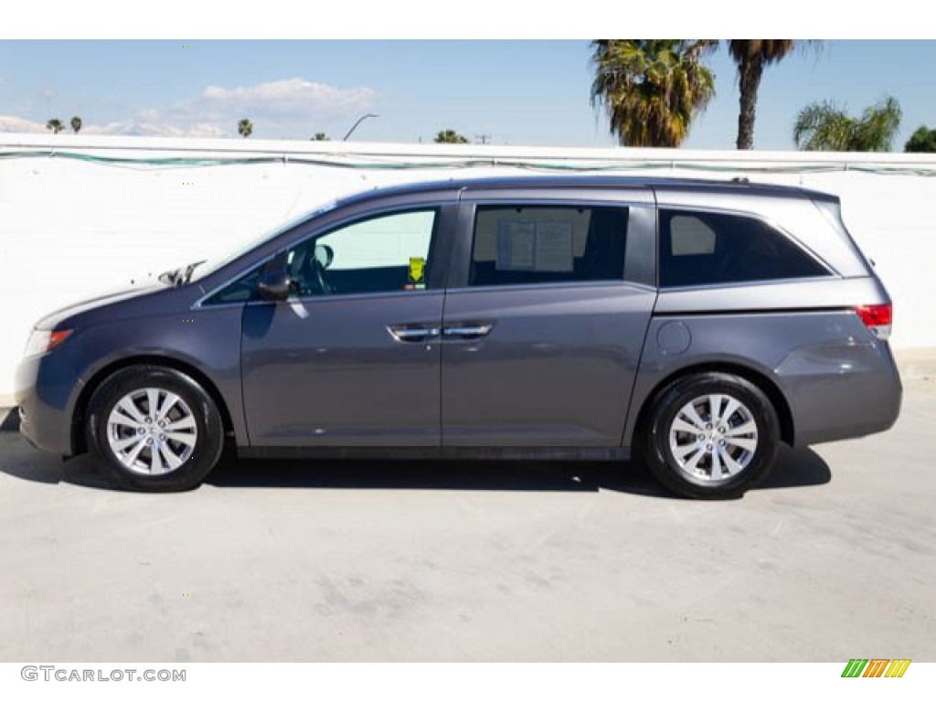 2016 Odyssey EX-L - Modern Steel Metallic / Gray photo #8