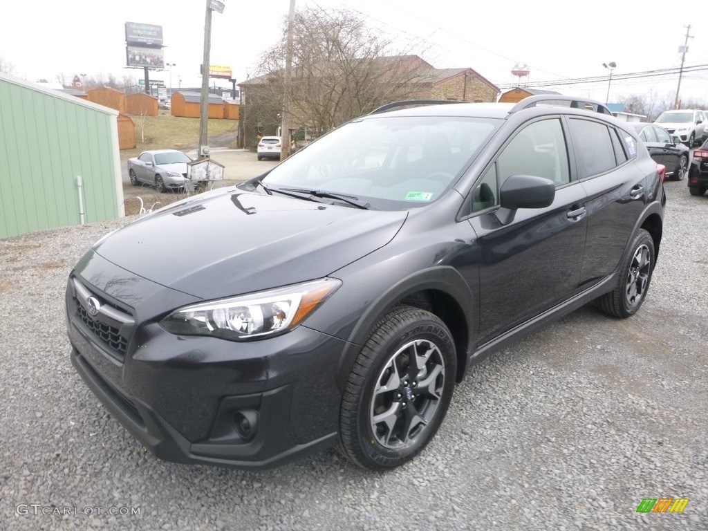 2019 Crosstrek 2.0i - Dark Gray Metallic / Black photo #8