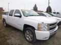 White Diamond Tricoat - Silverado 1500 LTZ Crew Cab 4x4 Photo No. 6