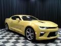 2017 Bright Yellow Chevrolet Camaro SS Coupe  photo #4