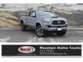 Cement Gray 2019 Toyota Tacoma TRD Sport Access Cab 4x4